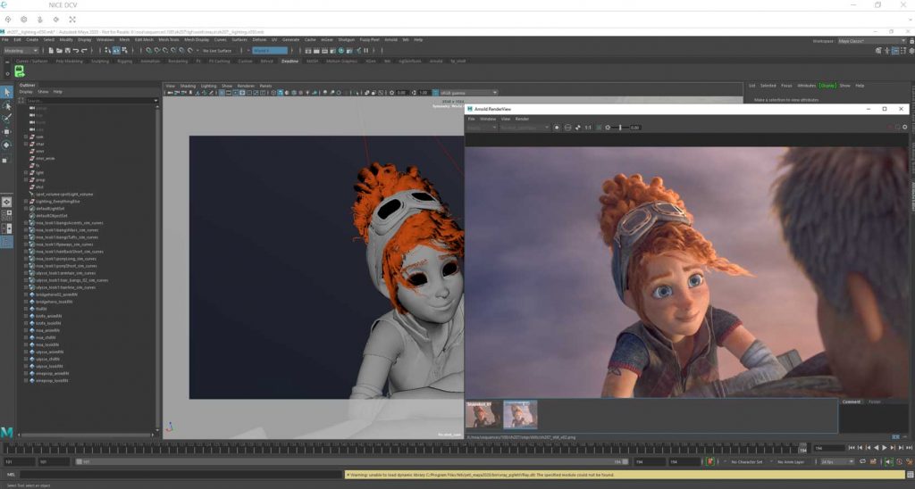 High-quality 3D render